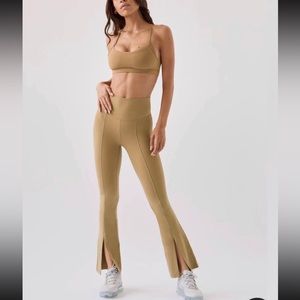 TNA flare split leggings